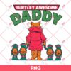 Daddy Ninja Turtle PNG, Turtley Awesome Daddy PNG