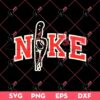 Ghostface Nike Logo SVG PNG EPS DXF, Horror Nike SVG PNG