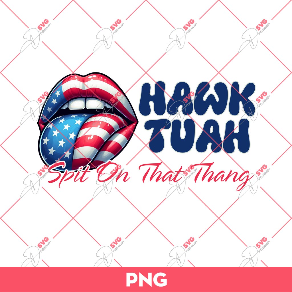 Hawk Tuah Lips America PNG, Hawk Tuah Spit On That Thang PNG, Hawk Tuah 24 PNG