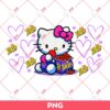 Hello Kitty Eating Takis Snack PNG, Hello Kitty Snack PNG
