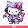 Hello Kitty Mewtwo PNG, Pokemon Hello Kitty PNG