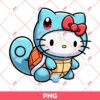 Hello Kitty Squirtle PNG, Pokemon Hello Kitty PNG
