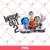 Inside Out 2 Movie Poster PNG, Inside Out 2 Characters Clipart PNG