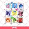 Inside Out Characters PNG, Inside Out 2 PNG, Its Okay To Feel All The Feels PNG