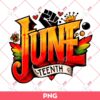 Juneteenth Graffiti PNG, Juneteenth Airbrush PNG, Black History PNG