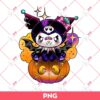 Kuromi Halloween PNG, Kuromi And Pumpkin Halloween PNG