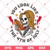 Legally Blonde 04th Of July SVG PNG, Skeleton Legally Blonde You Look Like The 4th Of July SVG
