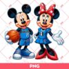 Mickey And Minnie Dallas Mavericks PNG, Disney Mouse NBA Basketball PNG