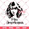 Taylor Swift Miss Americana SVG, Retro Swiftie Miss Americana SVG PNG