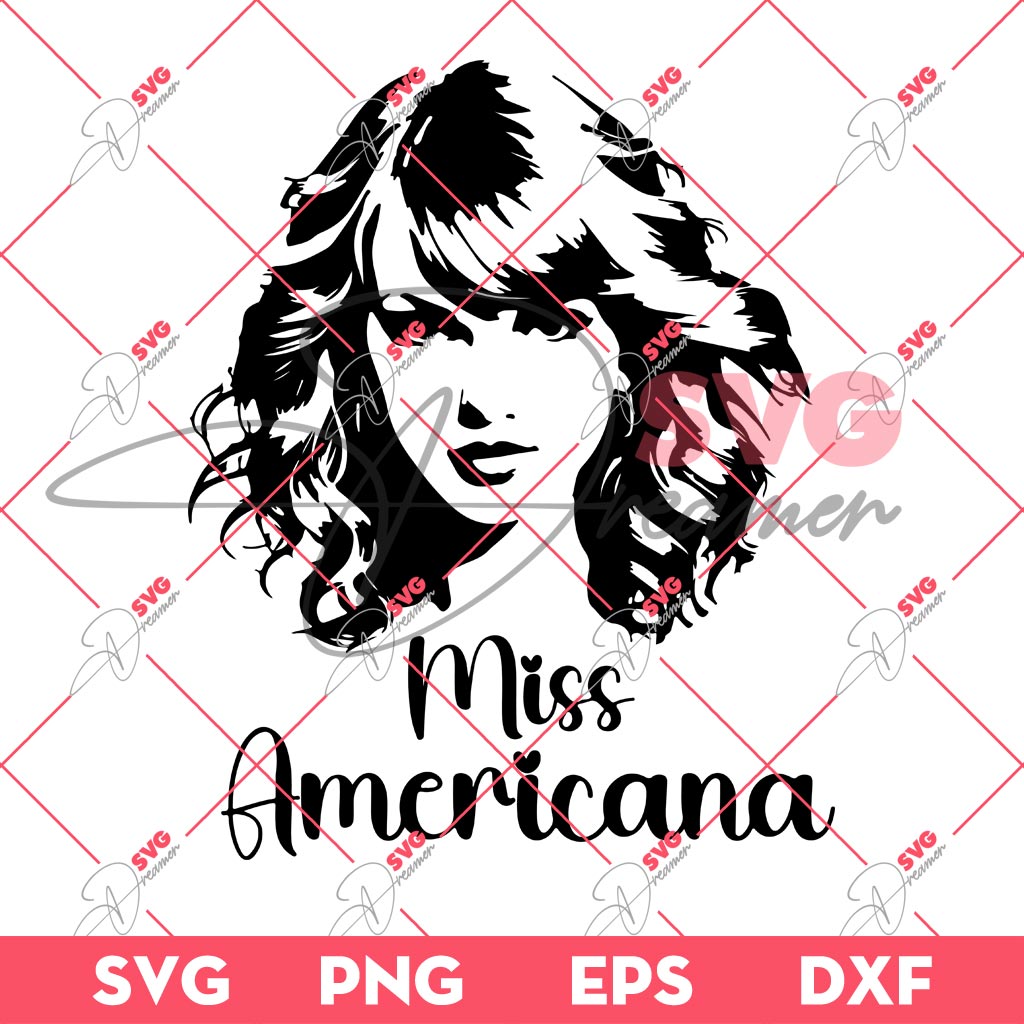 Taylor Swift Miss Americana SVG, Retro Swiftie Miss Americana SVG PNG