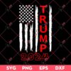 Trump 2024 SVG, Vintage Donald Trump 2024 SVG PNG