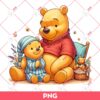Winnie The Pooh Daddy PNG, Happy Fathers Day PNG, Pooh Dad PNG
