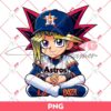 Yugi Oh Houston Astros PNG, Yugi Baseball PNG