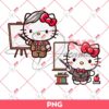 Hello Kitty Teacher PNG, Hello Kitty Back To School PNG