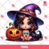 Baby Jasmine Princess Halloween PNG, Jasmine Witch Halloween PNG