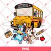 Bluey Bingo Back To School PNG, Bluey Bingo And School Bus PNG