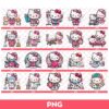 Bundle Hello Kitty Doctor And Nurse PNG, Bundle Hello Kitty In Hospital PNG