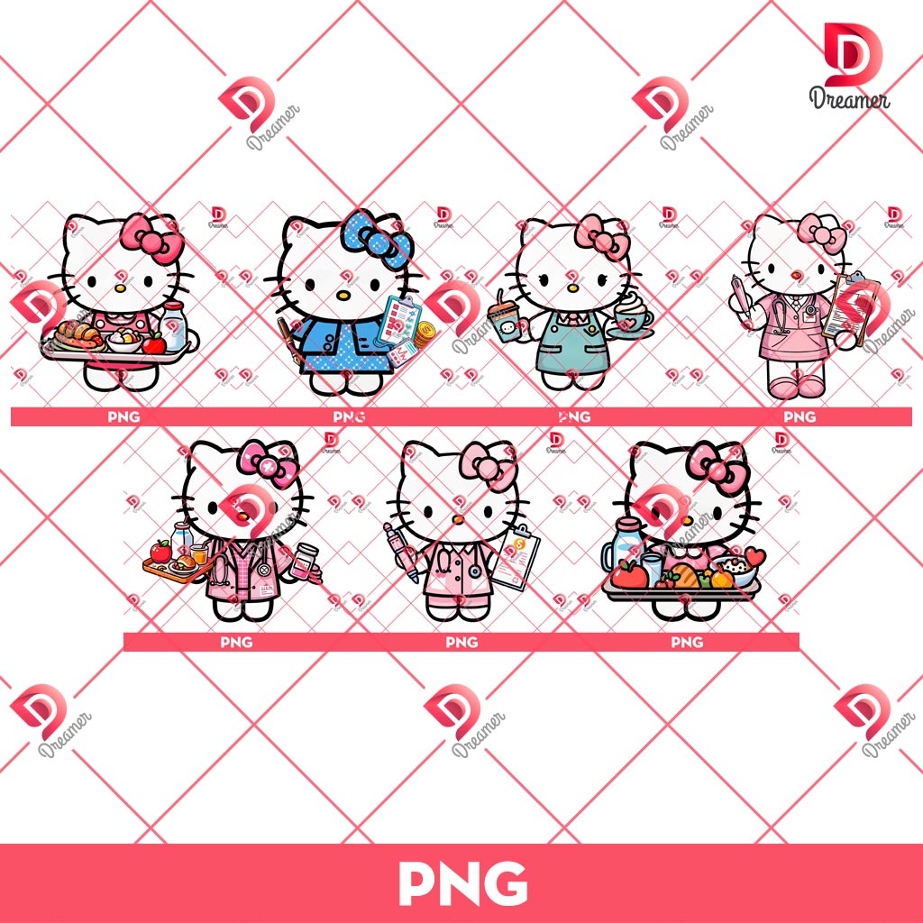 Bundle Hello Kitty Hospital PNG