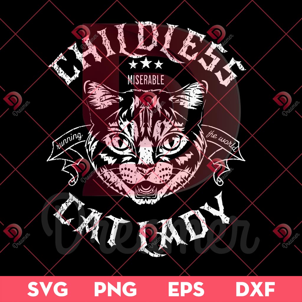 Childless Cat Lady SVG PNG, Election 2024 SVG PNG