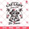 Childless Cat Lady Social Club For Kamala SVG PNG, Kamala Harris SVG PNG