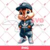 Chipmunks Wearing Adidas Fashion PNG, Chipmunks Adidas PNG