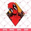 Deadpool PNG SVG, Superhero Marvel SVG PNG, Deadpool And Wolverine SVG PNG
