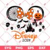 Disney Minnie Halloween 2024 SVG, Disney Halloween SVG