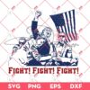Fight Fight Fight Trump SVG PNG, Trump Shooting SVG PNG, Assassination Trump SVG PNG