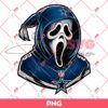 Ghostface Dallas Cowboys PNG, Horror Character Football PNG
