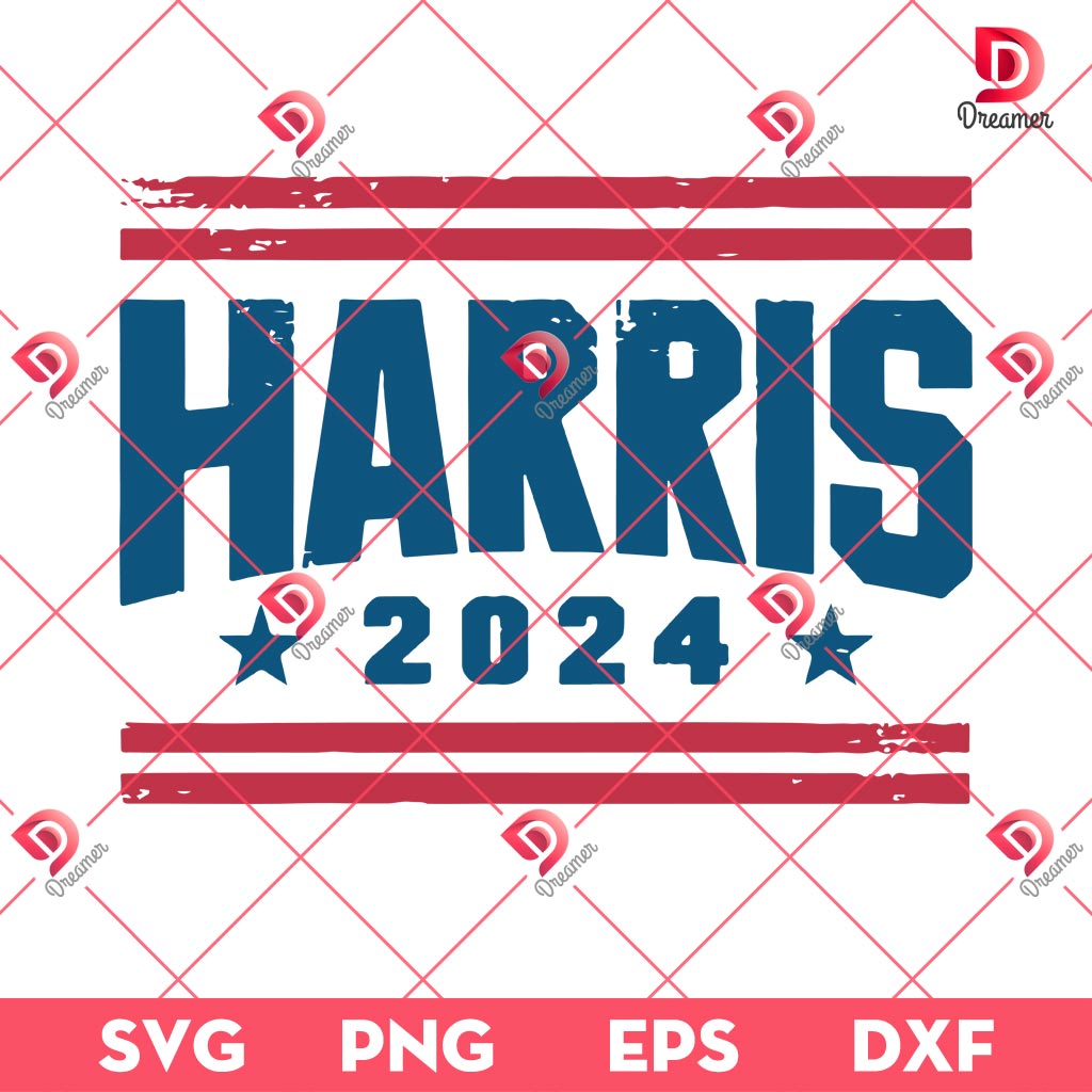 Harris 2024 PNG SVG, Kamala Harris SVG PNG, Election 2024 Voting SVG PNG
