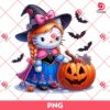 Hello Kitty Anna Frozen Halloween PNG, Anna Hello Kitty Witch Halloween PNG