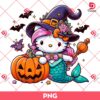 Hello Kitty Ariel Mermaid Halloween PNG, Ariel Princess Hello Kitty Witches PNG
