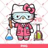 Hello Kitty Lab Tech PNG, HK Hospital PNG