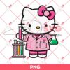 Hello Kitty Laboratory Technician PNG, Hello Kitty In Hospital PNG