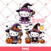 Hello Kitty Witch PNG, Hello Kitty Halloween PNG