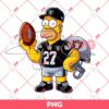 Homer Simpson LV Raiders PNG, Las Vegas Raiders Football Team PNG