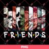Horror Characters Friends PNG, Horror Halloween PNG