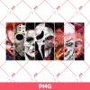 Horror Characters PNG, Halloween PNG, Scary Movie Characters Halloween PNG