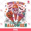 Ice Cream Spooky Season Tastes Like Halloween PNG, Halloween Ice Cream PNG