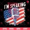 Im Speaking SVG PNG, Kamala Harris SVG PNG, Election 2024 PNG SVG