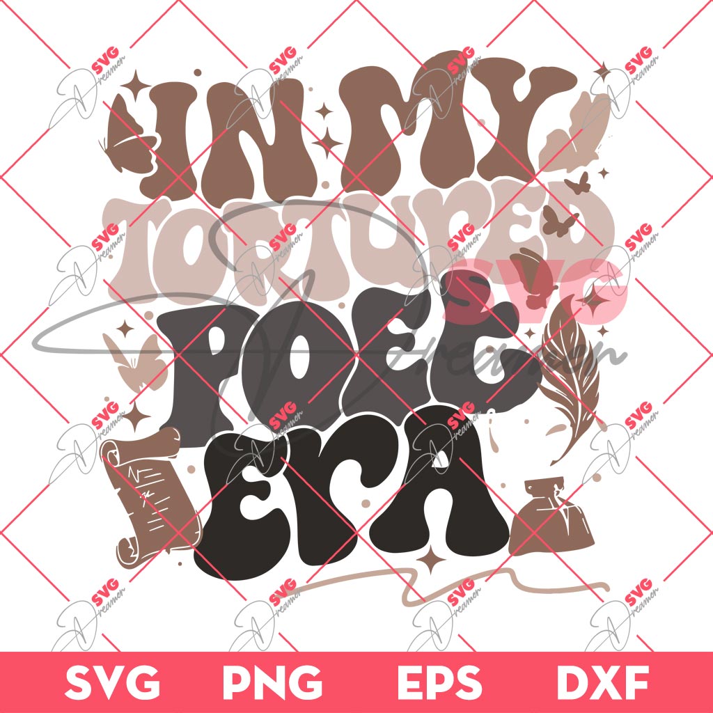 In My Tortured Poet Eras Tour SVG PNG, Taylor Swift Eras Tour SVG PNG