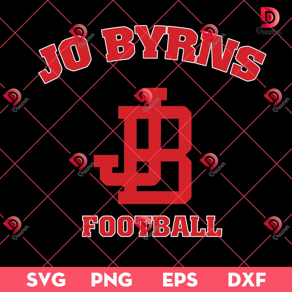 Jo Byrns Football SVG PNG EPS DXF