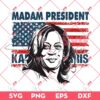 Madam President Kamala Harris SVG PNG, Kamala Harris 2024 SVG PNG, Election 2024 SVG PNG