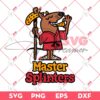 Master Splinters SVG, Little Caesars SVG