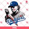 Michael Myers LA Dodgers PNG, Los Angeles Dodgers PNG, Horror Character NFL Football PNG