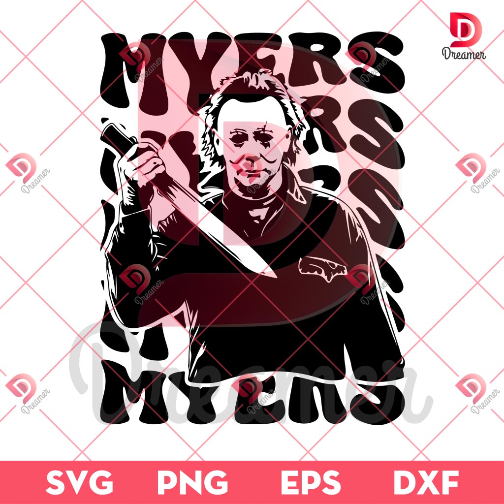 Michael Myers SVG PNG, Horror Killer SVG PNG, Myers Halloween SVG PNG