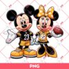 Mickey Minnie Mouse Pittsburgh Steelers PNG, Disney Mouse NFL Football PNG