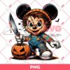 Mickey Mouse Chucky PNG, Mickey Chucky Halloween PNG