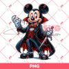 Mickey Mouse Vampire PNG, Disney Halloween PNG, Mickey Horror Character PNG