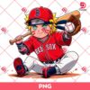 Naruto Boston Red Sox Player PNG, Naruto MLB Baseball PNG